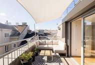 Sonniges Wohnjuwel im Dachgeschoß – Maisonette mit Terrassen nahe Kutschkermarkt