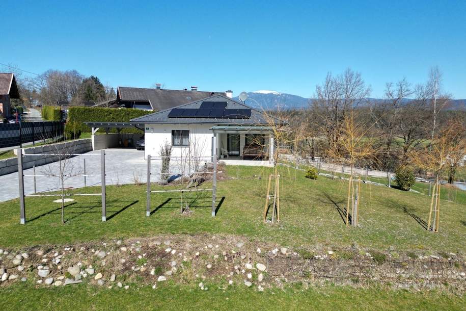 Bungalow mit Panoramablick und weitläufigem Grundstück, Haus-kauf, 685.000,€, 9232 Villach Land