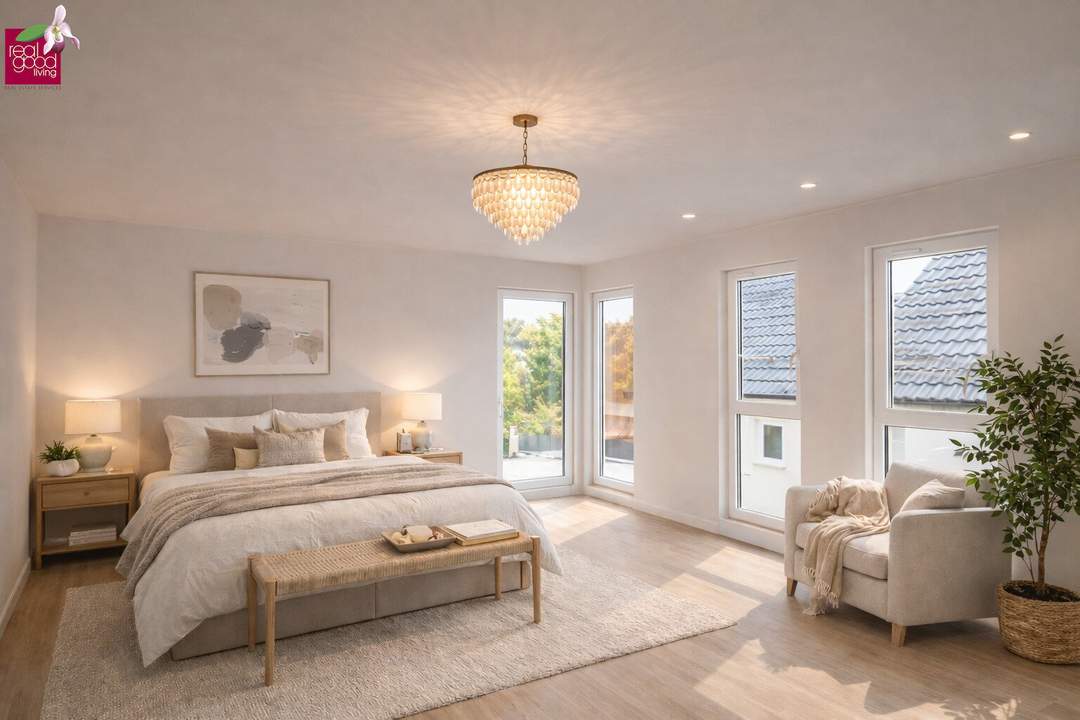 Moderne Doppelhaushälfte mit Garten in exklusiver Wohnlage – nahe Mödling