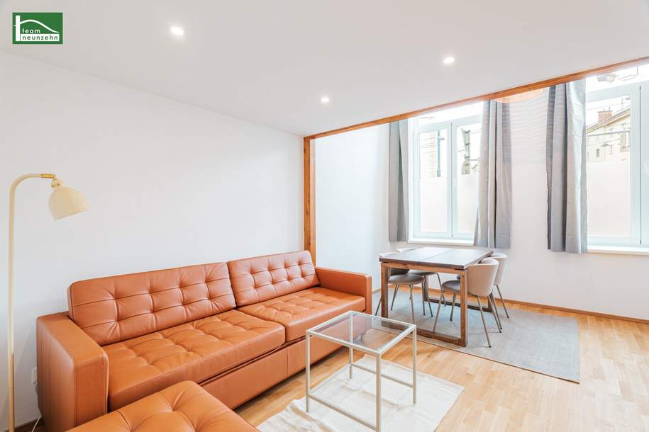 Vollmöblierte 3-Zimmer-Wohnung in 1030 Wien – All-inclusive Miete – S-Bahn Nähe – 6 Monate Befristung!, Wohnung-miete, 1.199,00,€, 1030 Wien 3., Landstraße