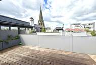 Stilvolle 2-Zimmer Dachgeschosswohnung mit Terrasse nahe Mariahilfer Straße (inkl. Heizkosten)