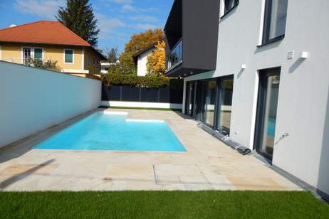 "PROVISIONSFREI" Luxuriöses Einfamilienhaus in Wien - 165m², 4 Zimmer, 3 Bäder, Pool, Garten, Balkon, Terrasse uvm., Haus-miete, 5.995,00,€, 1130 Wien 13., Hietzing