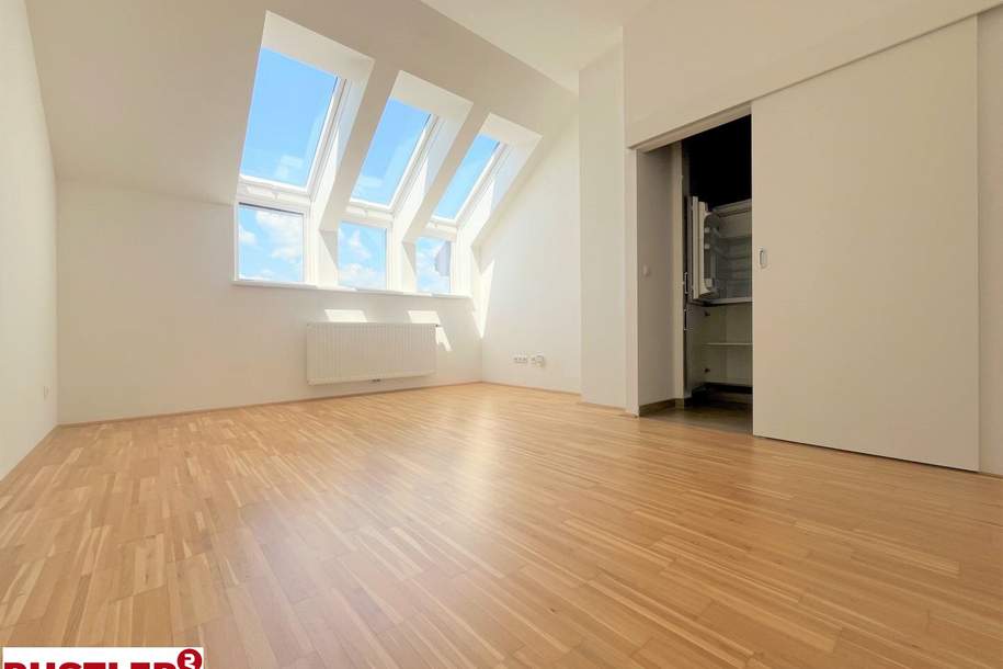 Lichtdurchflutete 3-Zimmer-Dachgeschosswohnung mit Wohlfühlcharakter, Wohnung-miete, 693,01,€, 8020 Graz(Stadt)