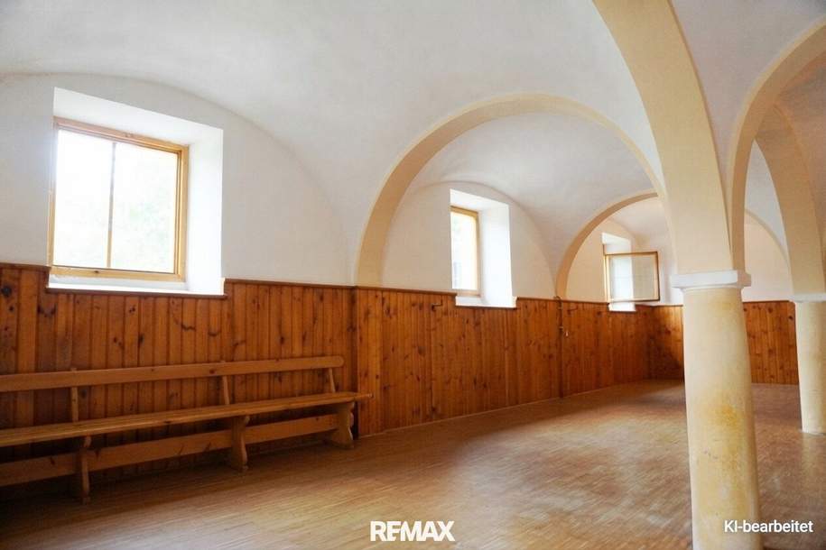 Werkstatt, Lager, Vereinslokal oder Atelier? 1-Raum-Immobilie mit vielfältigen Nutzungsmöglichkeiten!, Gewerbeobjekt-miete, 700,00,€, 2410 Bruck an der Leitha
