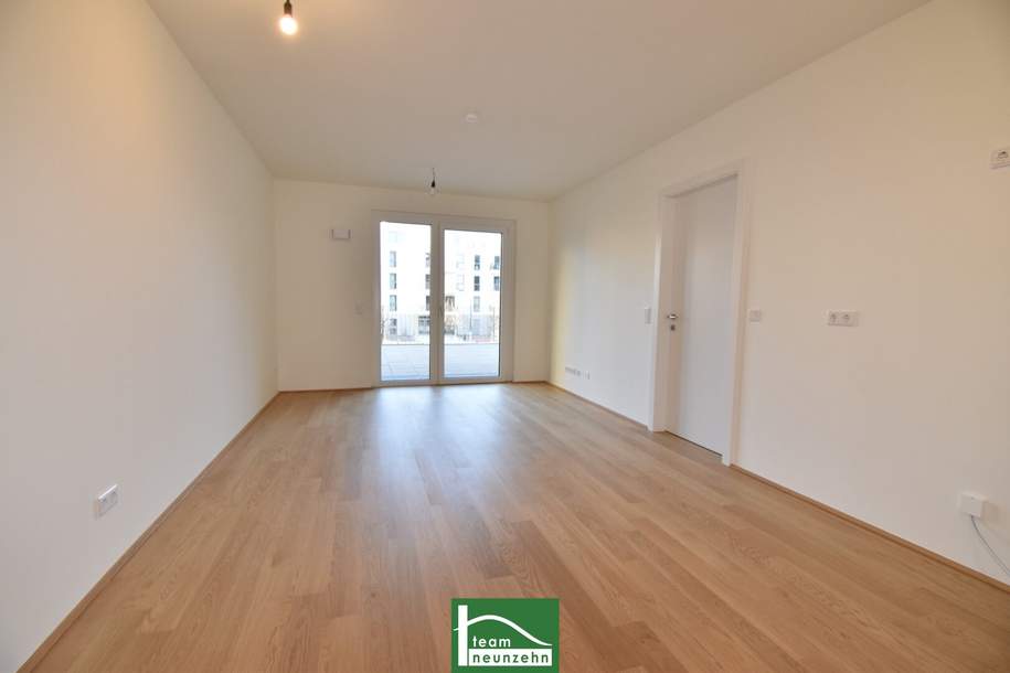 Sie werden es lieben – durchdachte Grundrisse mit Freiflächen im Grünen – Niedrig-Energie-Standard - JETZT ANFRAGEN, Wohnung-kauf, 277.400,€, 1210 Wien 21., Floridsdorf