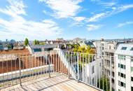 Exklusives Penthouse mit Terrasse in Toplage – moderner Erstbezug nahe Augarten!