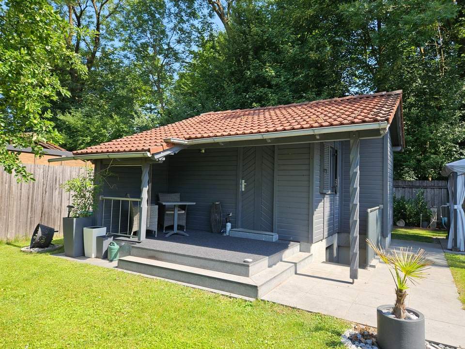 Gartenhaus mit Pool - Ihr Stück Natur zum Abschalten