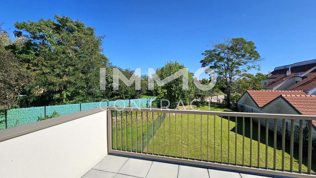 Grünblick &amp; Ruhelage: Traumhaft moderne 4-Zimmer-Balkon-Wohnung - provisionsfrei!