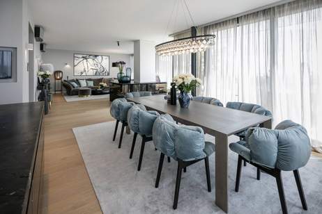 Wunderschönes Penthouse mit Pool und prachtvollem Blick, Nähe Kahlenberg, Wohnung-kauf, 3.970.000,€, 1190 Wien 19., Döbling