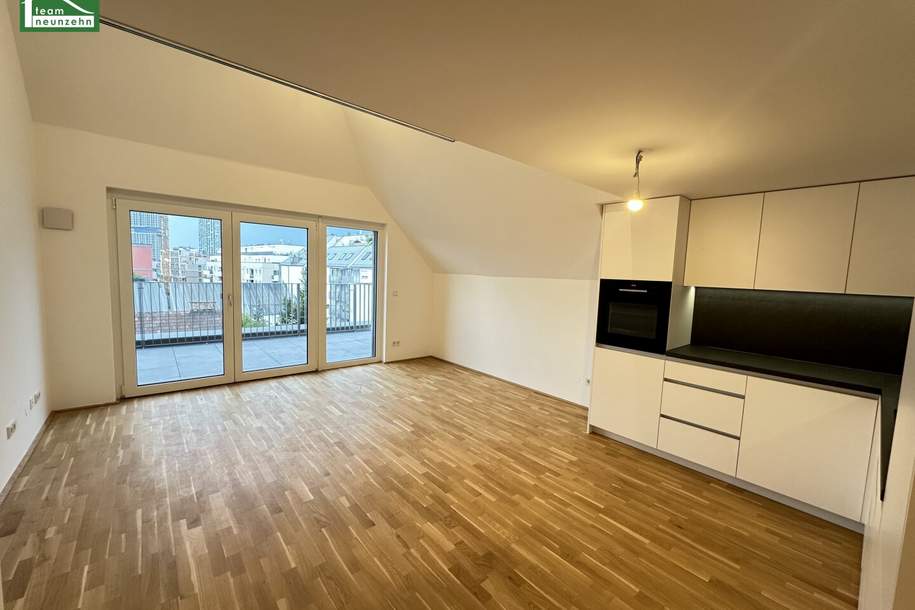 Erstbezugs-Maisonette nahe Kagraner Platz mit Galerie, Küche, großer Terrasse und top Ausstattung! Kahlenberg-Blick - JETZT ANFRAGEN, Wohnung-kauf, 599.000,€, 1220 Wien 22., Donaustadt