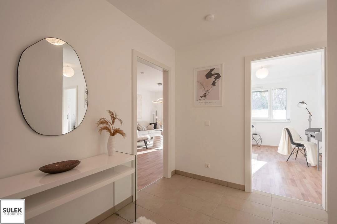 gemütliche Gartenwohnung - 3 Zimmer, Terrasse, KFZ-Stellplätze - erst mieten, dann kaufen! EZE Nähe!