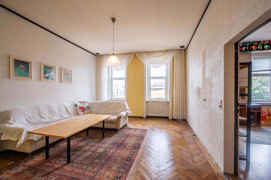 ++NEU++ Sanierungsbedürftige 3-Zimmer Altbauwohnung in guter Lage!!, Wohnung-kauf, 229.000,€, 1030 Wien 3., Landstraße