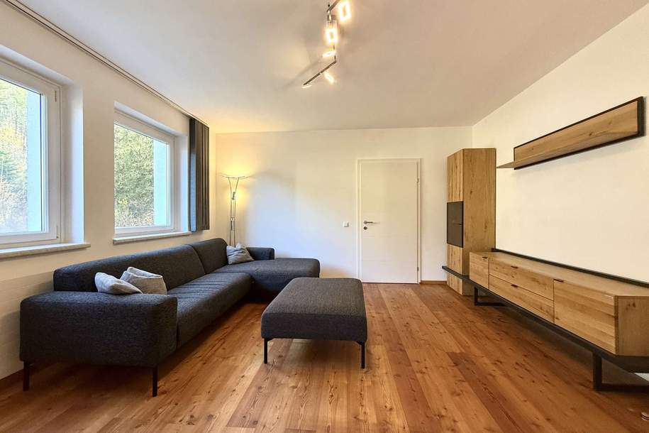 Design trifft Alpenflair – moderne 2-Zimmer-Wohnung in Bad Aussee!, Wohnung-kauf, 229.900,€, 8990 Liezen