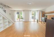 Komplett hof- und südseitige Maisonette mit 115m² Eigengarten