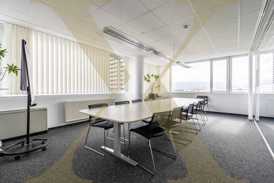 Helle und moderne Bürofläche im City Tower II in Linz zu vermieten!, Gewerbeobjekt-miete, 8.036,28,€, 4020 Linz(Stadt)
