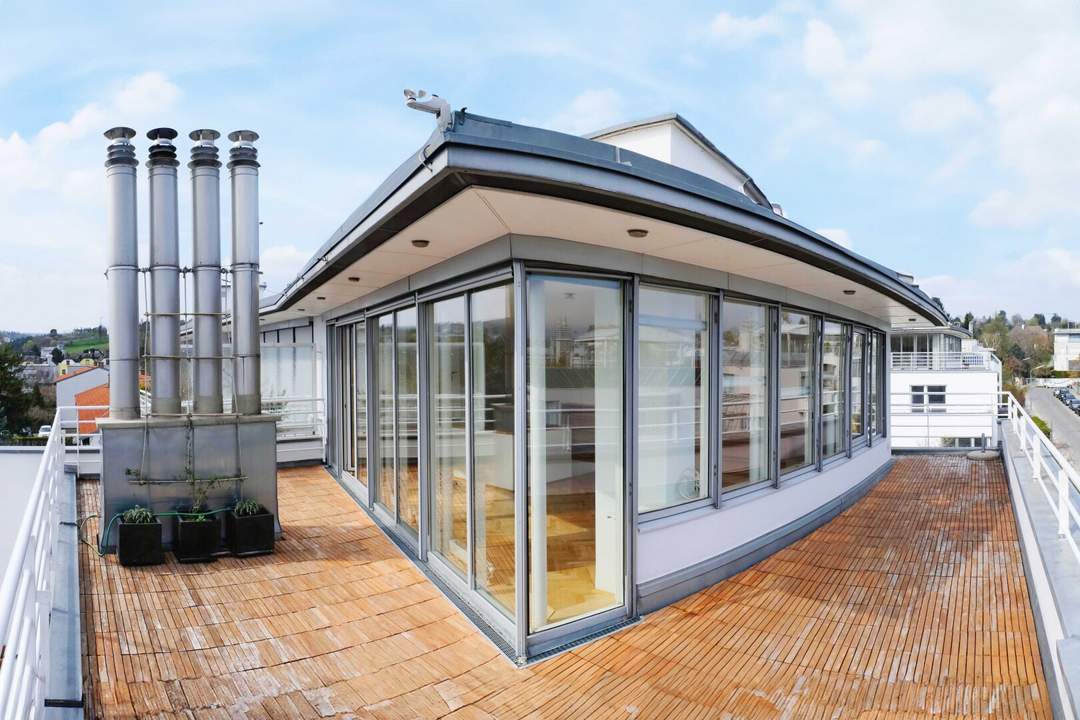 Dachterrassen-Maisonette im Herzen von Sievering umgeben von Weingärten