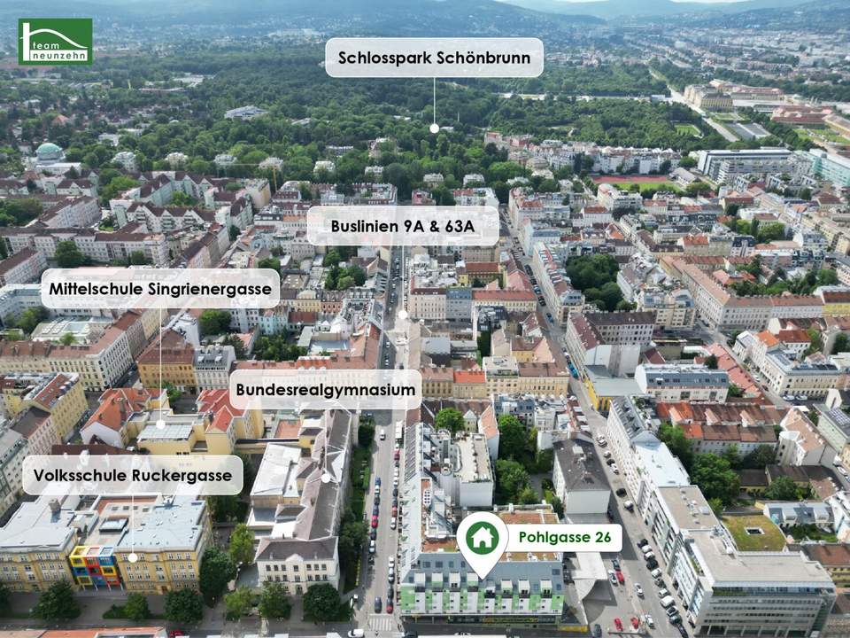 Wundervolle 1-Zimmer Wohnung in toller Lage - Einbauküche inklusive - ab 01.11.2026 verfügbar!