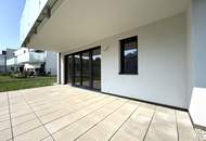 Traumhafte 3 Zimmer Gartenwohnung | Blumengasse - ERSTBEZUG | ca. 23 m² Terrasse & ung.150 m² Eigengarten | zzgl. Tiefgaragenstellplatz | Top D4