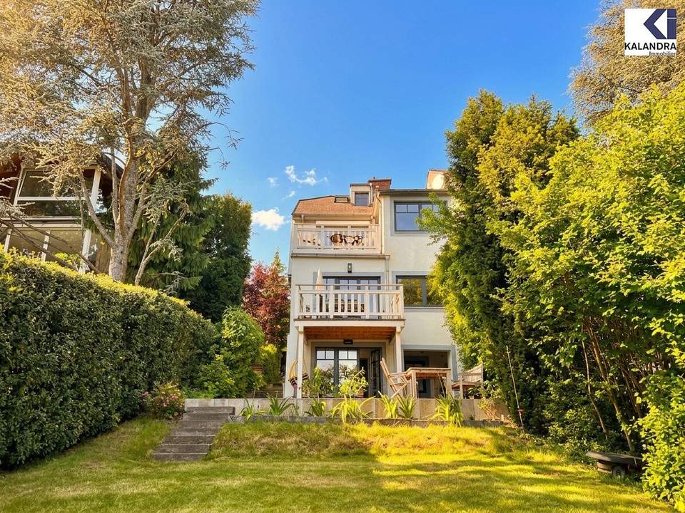 360 TOUR // GENERALSANIERTES EINFAMILIENHAUS IN DORNBACH MIT UNVERBAUBAREM WIEN- BLICK