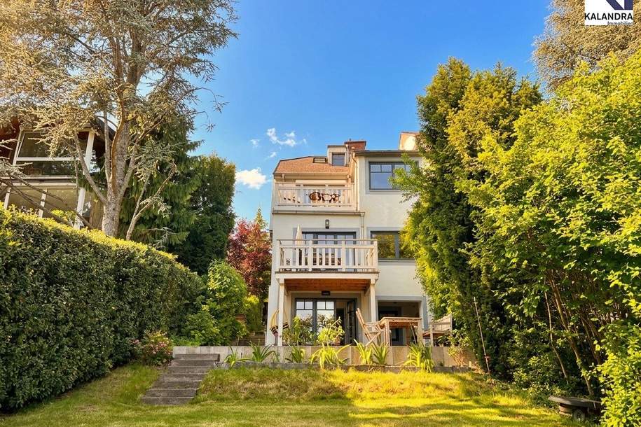 360 TOUR // GENERALSANIERTES EINFAMILIENHAUS IN DORNBACH MIT UNVERBAUBAREM WIEN- BLICK, Wohnung-kauf, 1.850.000,€, 1170 Wien 17., Hernals