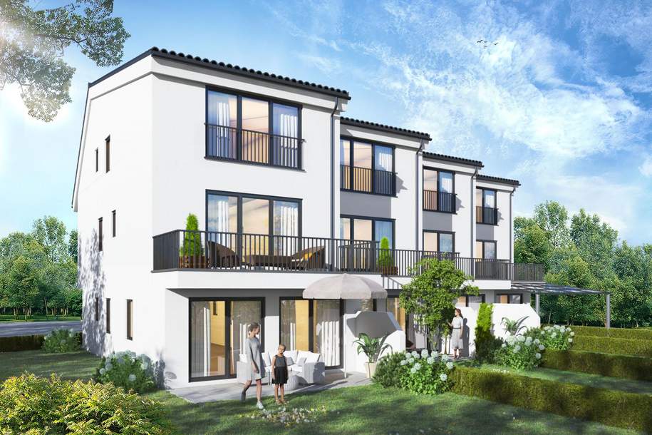 Schöner Wohnen in Gloggnitz! Reihenhaus in Planung mit Fertigstellung 2025, Haus-kauf, 419.000,€, 2640 Neunkirchen