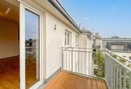 Helle 2-Zimmer-Dachgeschoßwohnung mit Balkon nahe Schönbrunn