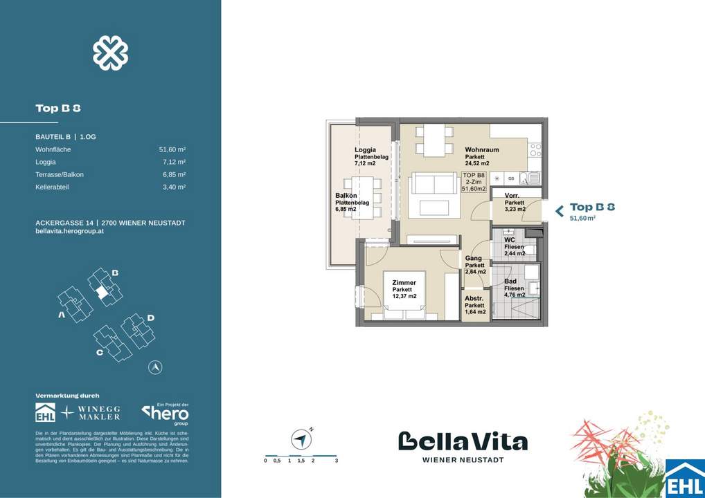 BELLA VITA - Sichern Sie sich den zweiten KFZ-Stellplatz jetzt mit 50 % Preisvorteil.