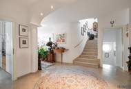 RESIDIEREN BEIM ROTEN BERG II GARAGE II SAUNA II NEUE PV-ANLAGE II 6 ZIMMER II 4 BÄDER II 54m² WOHNZIMMER MIT KAMIN II 2 TERRASSEN II BALKON II GARTEN II GROSSER KELLER