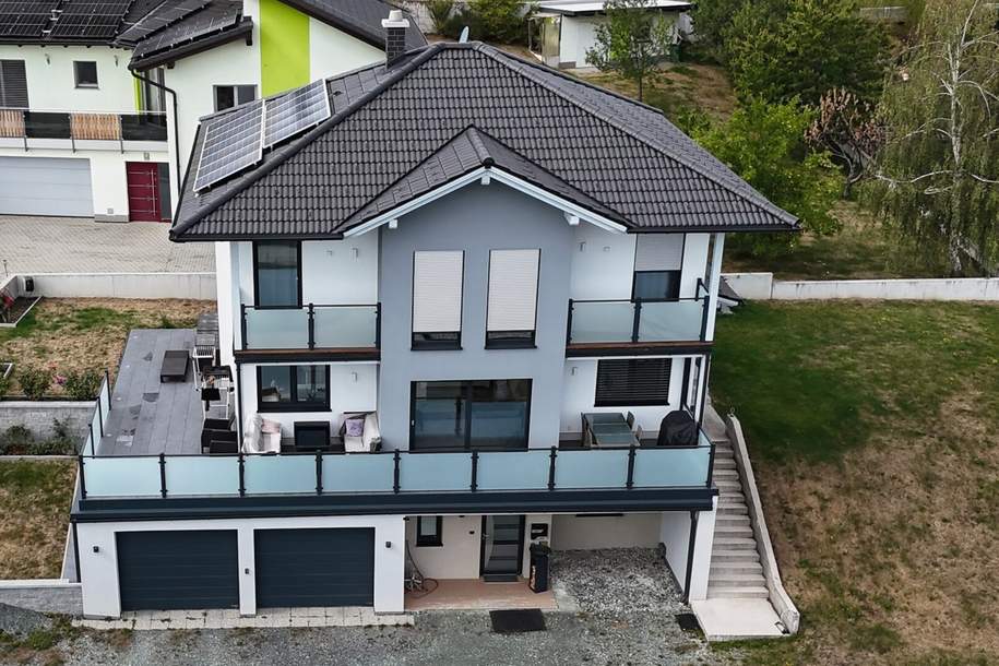 Modernes Einfamilienhaus mit großzügiger Terrasse und Doppelgarage, Haus-kauf, 520.000,€, 2860 Wiener Neustadt(Land)