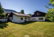 Einfamilienhaus mit großem Grundstück samt Nebengebäude in sonniger Ruhelage von Bad Ischl