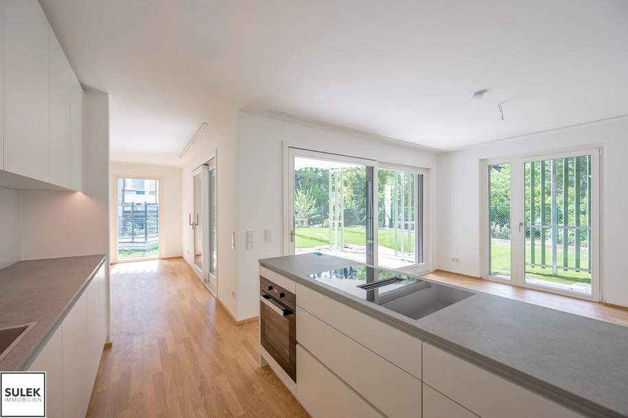 Großzügige 4-Zimmer-Gartenwohnung für Familien - ERSTBEZUG | Rondelle XIV Top 1, Wohnung-miete, 3.129,01,€, 1140 Wien 14., Penzing