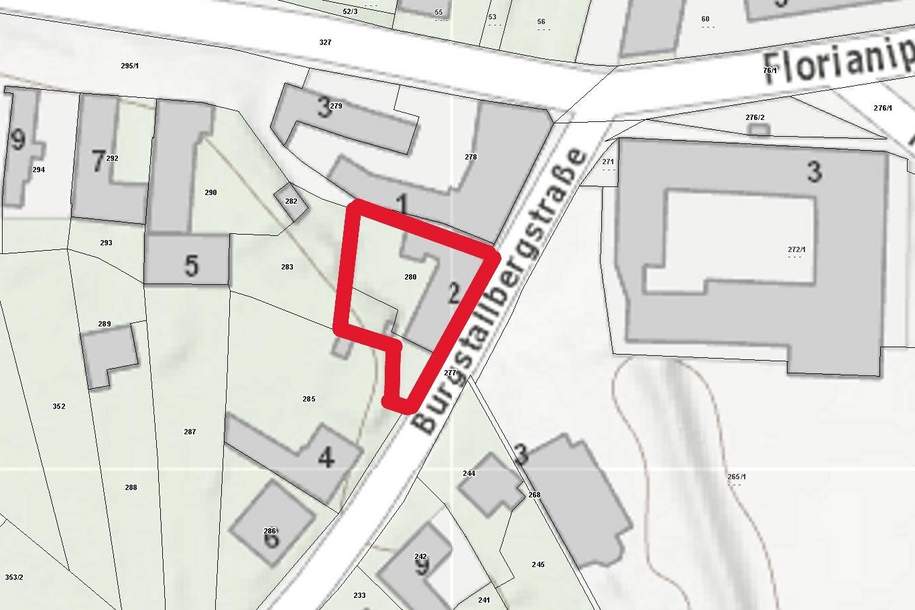 Baugrundstück mit Altbestand, Erdkeller &amp; Parkplätzen – Top-Lage Judenau, Haus-kauf, 320.000,€, 3441 Tulln