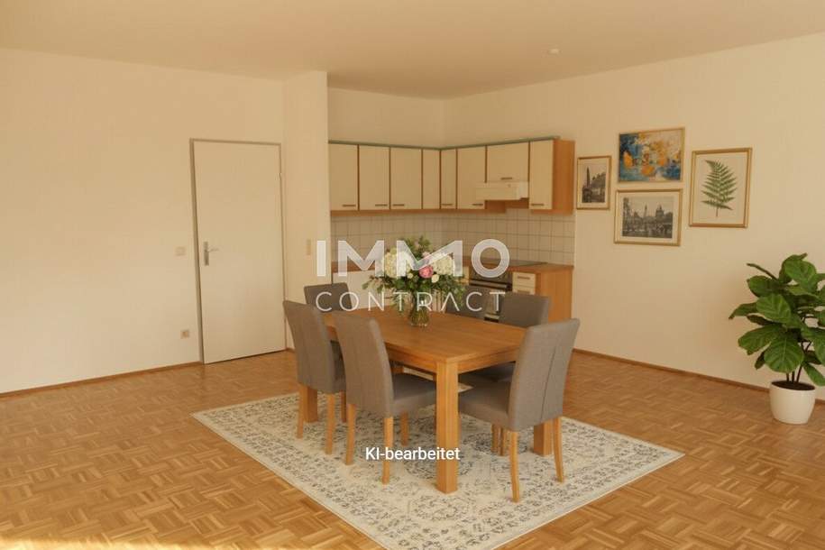 Ideal für Singles - sonnige Garconniere direkt am Stadtplatz, Wohnung-miete, 623,17,€, 4600 Wels(Stadt)