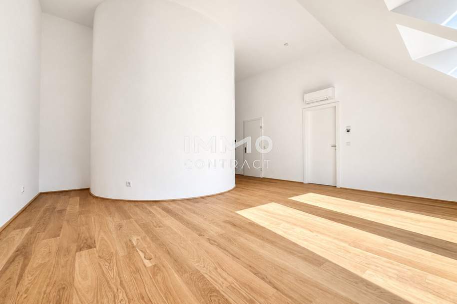 Iconic Living: 4-Zimmer-Luxus-Penthouse mit imposanter Raumhöhe und stilvoller Architektur, Wohnung-miete, 2.950,00,€, 1130 Wien 13., Hietzing