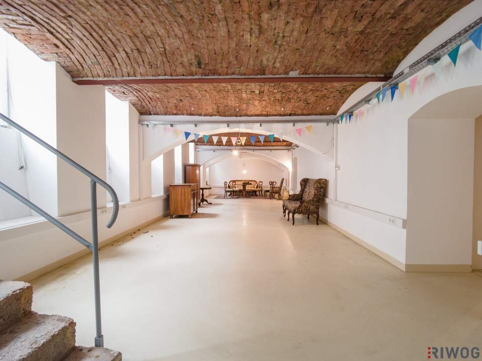 Souterrain-Werkstatt mit Lager | ca. 172m² | saniert | direkter Straßenzugang