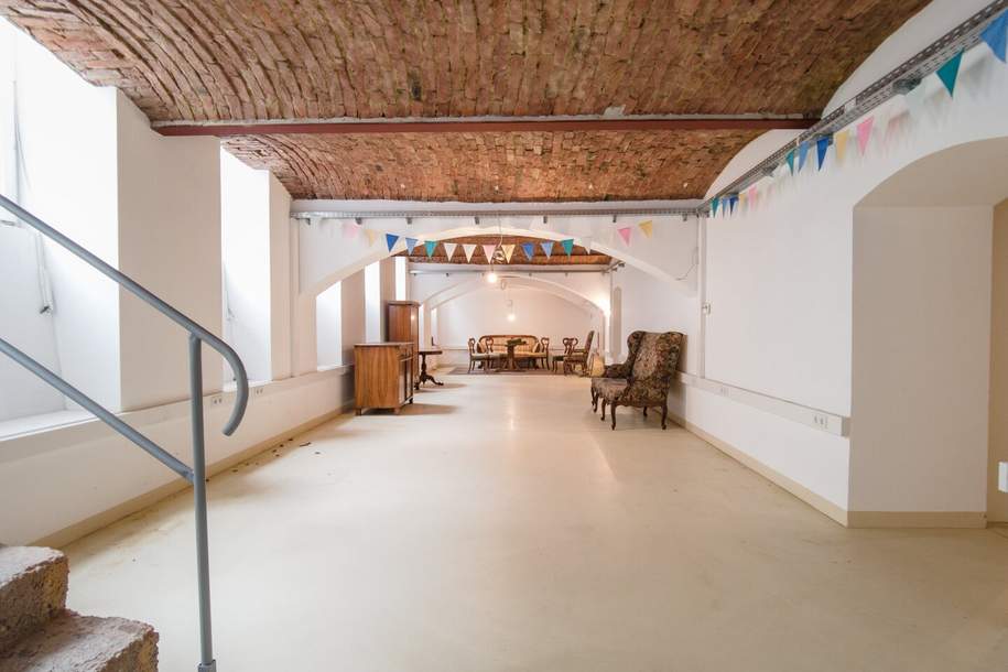 Souterrain-Werkstatt mit Lager | ca. 172m² | saniert | direkter Straßenzugang, Gewerbeobjekt-kauf, 270.000,€, 1160 Wien 16., Ottakring
