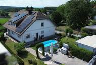 Modernes Einfamilienhaus in Hannersdorf mit Garten, Pool, Balkon &amp; Garage