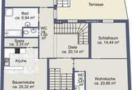 Einmalig attraktives Wohnhaus mit Traumgarten, Pool, Garagenplätzen und großen Nebengebäuden