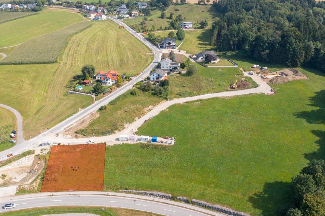 Wohnen im Grünen & doch stadtnah! 791m² Baugrund mit traumhaftem Ausblick in ruhiger/grüner Lage!