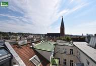 Über den Wolken - Herrschaftliches DG-Penthouse auf 2 Ebenen mit großer Dachterrasse und Weitblick im begehrten 18.Bezirk inkl. 2 Stellplätze!