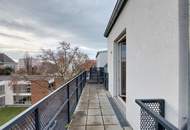 2-Zimmer Dachgeschoßwohnung mit großem Balkon! Nahe der Donauinsel