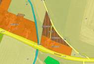 Leistbares, ebenes, sonniges Baugrundstück mit guter Anbindung!