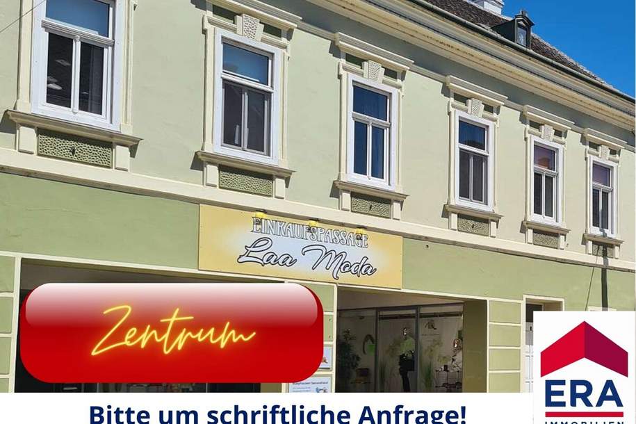 PREISREDUKTION Laa an der Thaya - Anlegerhit im Zentrum von Laa an der Thaya, Gewerbeobjekt-kauf, 399.000,€, 2136 Mistelbach