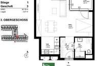 LEO 131 - Hochwertige 1-Zimmer Wohnung mit Loggia nahe Siemensstraße Bahnhof und Parkanlagen!