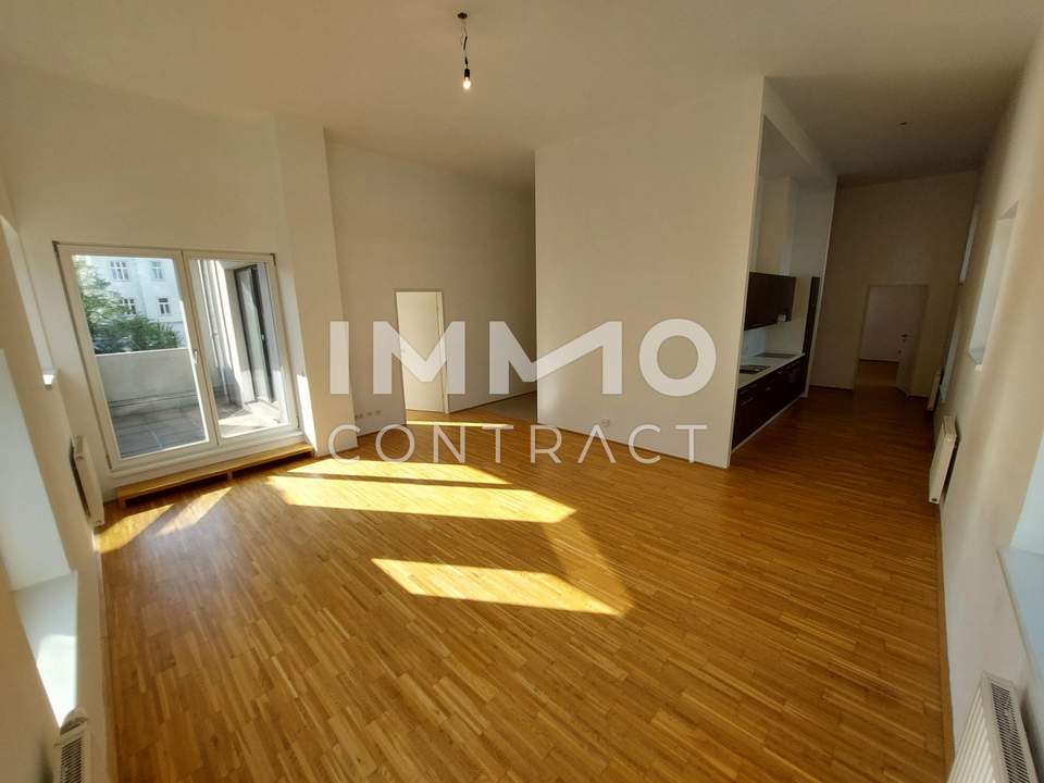 DACHGESCHOSS Mietwohnung ca. 94m2 großzügige Loggia im Herzen von Wr. Neustadt
