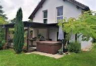 Neuwertiges Einfamilienhaus (118m²) mit Jacuzzi und Schwimmteich in ruhiger Lage in Gänserndorf-Süd!