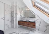 Außergewöhnliche DG-Maisonette mit 2 Terrassen beim Naschmarkt mit Garage im Haus