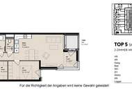 Lichtdurchflutete und gut geschnittene 2-Zimmerwohnung mit Loggia!