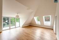 Provisionsfrei: Klimatisiertes Dachgeschoss Maisonette Apartment mit 2 Balkonen in Bestlage von Grinzing!