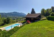 EIN HAUS FÜR MENSCHEN, DIE DAS BESONDERE ZU SCHÄTZEN WISSEN - WOHNEN MIT POOL & PANORAMABLICK